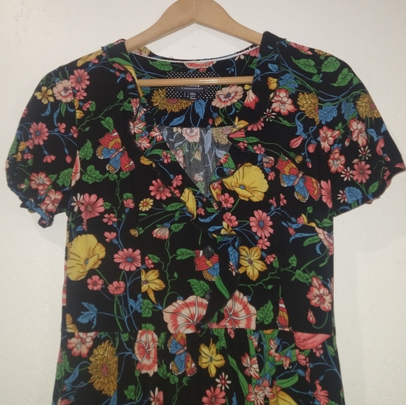 ANTHRO' MAEVE Bloedel Floral Dress - Picture 8 of 11